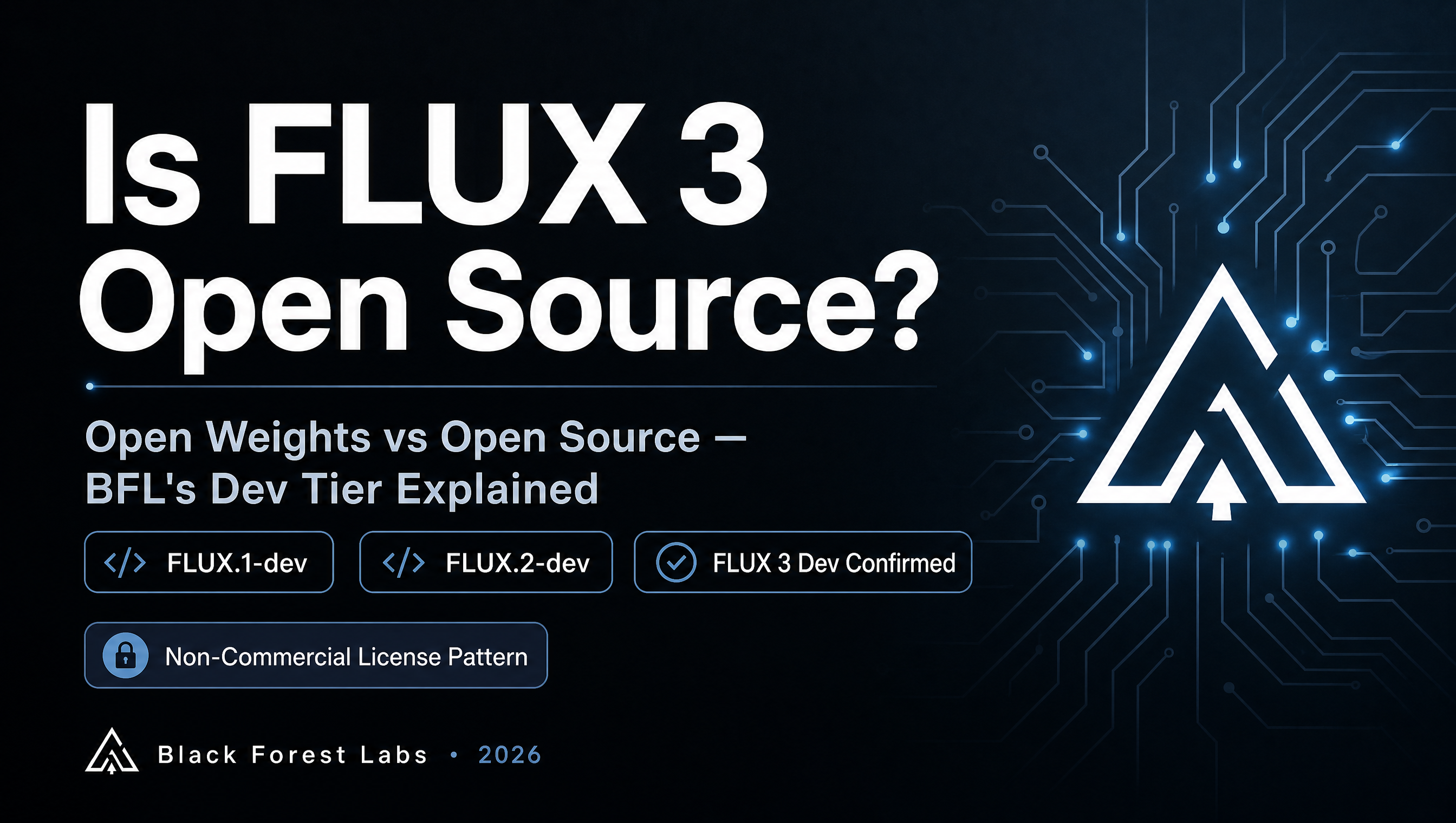 Is FLUX 3 Open Source? What Black Forest Labs' Open-Weight Promise Means