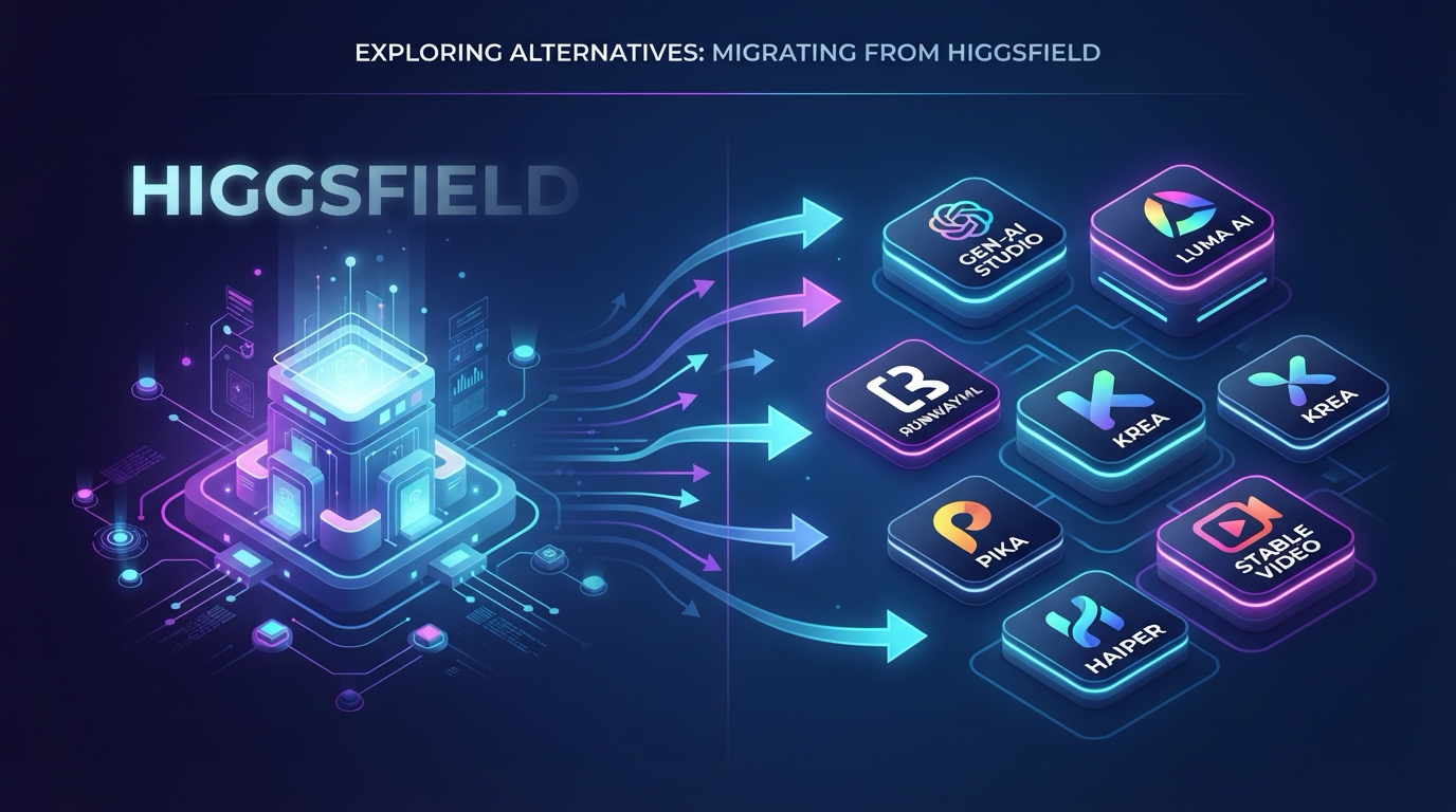 10 Best Higgsfield Alternatives for AI Video & Image in 2026 (Compared) 10 Best Higgsfield Alternatives for AI Video & Image in 2026 (Compared)